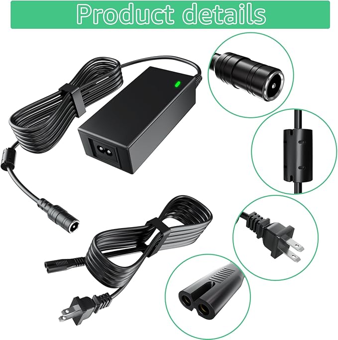 14V4A 56W Power Adapter Compatible with NOCO GB70 GB150 GB250+ GB251+ GB500 GB500+ Genius Boost Ultra Safe Lithium Jump Starter Battery XGC4 XGC Output Power Supply 56-Watt NOCO Boost Charger
