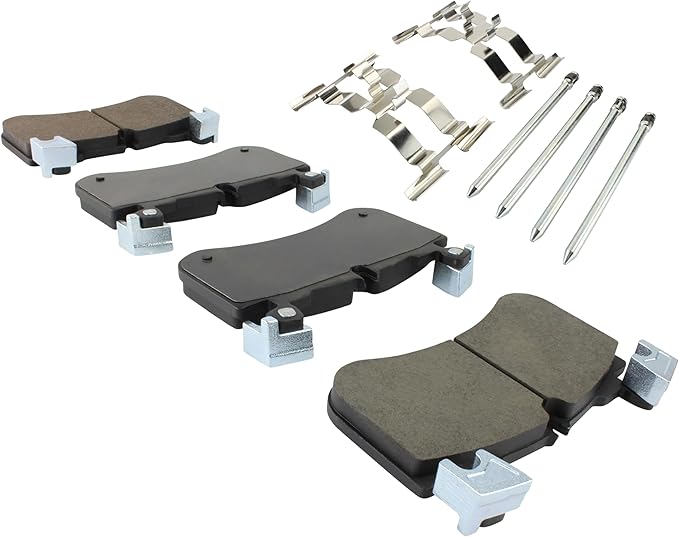 Premium Ceramic Front Brake Pads (1001-2184C) Compatible with 2018-2024 Land Rover (Defender 110/Defender 130/Defender 90/Discovery/Range Rover/Range Rover Sport)