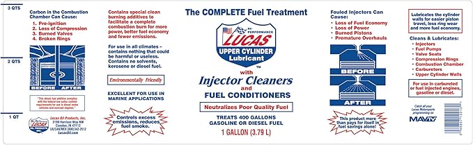 Lucas Oil 10013 Fuel Treatment - 1 Gallon