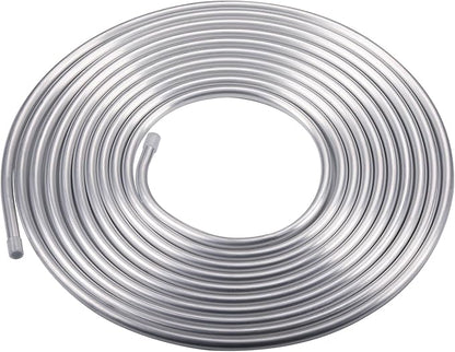 5/8" OD Aluminum Hard Fuel Line Hardline Tube Tubing Coil 25 Feet Roll