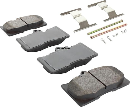 Premium Semi-Metallic Front Brake Pads (1001-1118M) Compatible with 2006-2024 Lexus (GS200t/GS300/GS350/GS430/GS450h/GS460/IS200t/IS300/IS350/IS500/RC200t/RC300/RC350)