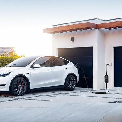 16 Amps Level 1 Tesla Charger, NEMA 5-15 Plug, Portable Electric Car Charger with a 23.5-Foot Cable, Compatible with Tesla Models X/Y/3/S and Cybertruck