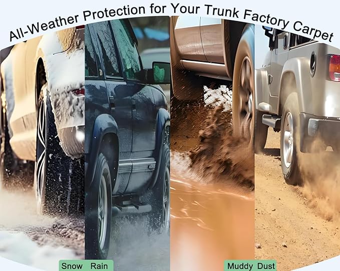 RAV4 Floor Mats Compatible with 2025 2024 2023 2022 2021 2020 2019 Toyota RAV-4，All Weather Protection Waterproof Durable Anti-Slip Odorless Custom-fit TPE Floor Liner Front and Rear Row Set