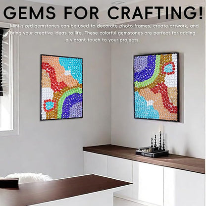 1 LB Mix Color Glass Beads, Mini Flat Glass Marbles~150PCS for Vase Fillers, Floral Bottom Mancala Gems Pebbles Fish Tank Rocks for Table Scatter Aquarium,Home Decorative Art Craft Supplies(0.5"~0.7")