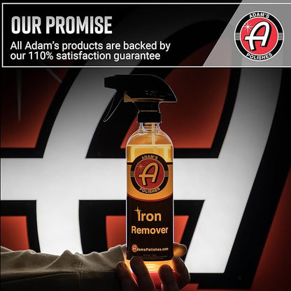 Adam's Iron Remover (Gallon) - Iron Out Fallout & Stop Rust Remover Spray for Car Detailing Removes Iron Particles in Auto Paint, Wheels, Motorcycle, RV & Boat - Use Before Clay Bar, Wax or Car Wash