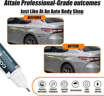 1J9 Celestial Silver Metallic Touch Up Paint for Toyota, Car Paint Pen Scratch Repair Two-In-One Touch Up Paint, Premium Car Scratch Remover for Deep Scratches