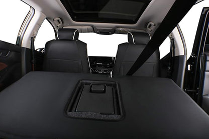 EKR Accord Car Seat Covers for Honda Accord 2023 2024 2025 EX,SE &2023-2025 (Hybrid) Sport,EX-L,Sport-L,Touring,(Rear Row W/40/60 Split Backrest),Leather Seat Covers for Trucks Full Set (Black/Gray)