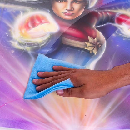 TCP Global Pure Blue Superior Tack Cloth, 12-Pack, Automotive & Woodworking, Dust/Stain/Paint Rags, Tac Cloth for Autobody