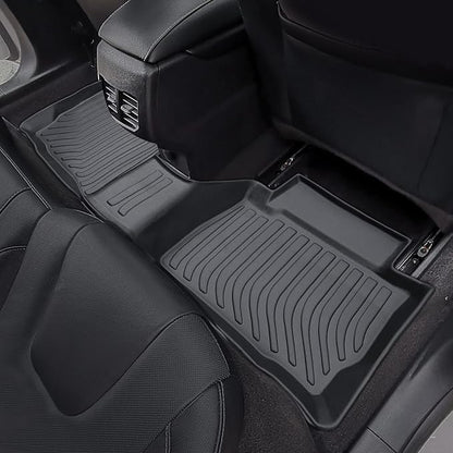 Car Floor Mats for Ford Fusion with Cargo Liner 2020 2019 2018 2017 (Not Hybrid), Trunk Cargo Mat Custom Fit for Fusion Accessories 2017-2020 Full Set 4-Piece Black