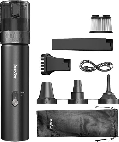 Car Vacuum, Handheld Vacuum Cleaner Blow & Suction 2 in 1, 20000PA High Power Car Vacuum Portable Cordless, Portable Vacuum for Car, 70 Mins Runtime, 3.5H Type-C Fast Charge, Home, Keyboard Cleaning
