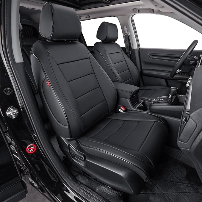 EKR Sportage Seat Covers Custom Fit for KIA Sportage EX,X-Line,SX,SX Prestige,X-pro,X-pro Prestige 2023 2024 2025 2026 Leather Car Seat Cover Full Set - Faux Leather(Black)