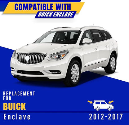 3 wipers Replacement for 2012-2017 Buick Enclave, Windshield Wiper Blades Original Equipment Replacement - 24"/21"/12" (Set of 3) Pinch Tap