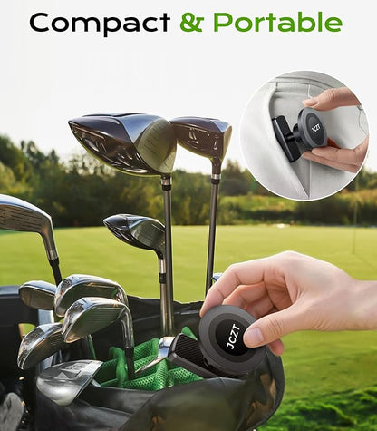 Magnetic Golf Cart Phone Holder Compatible with MagSafe iPhone 16 Pro Max Plus 15 14 13 12 Fits EZGO, Yamaha, Club Car, Icon, Golf Cart Accessories Essentials Gift for Friend Men Women Black