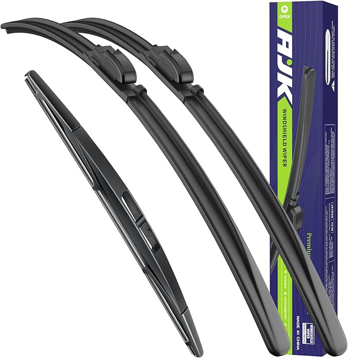 AJK Windshield Wiper Blade, OEM Quality Front and Rear Windshield Wipers for Honda Pilot 2016 2017 2018 2019 2020 2021 2022 2023 2024 2025, 26" 24" 14" Window Blades (Set of 3)