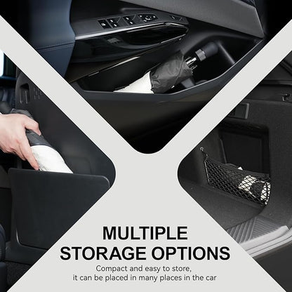 2025 Upgraded for BMW X3 Sunshade, Portable Foldable Sunshade Accessories, [Nano Ice Crystals Coating] UV Protection, Keeps Interior Cool (for BMW X3 2025)
