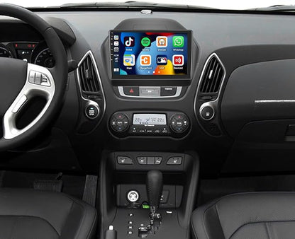 SIXTOP 2+64G Android Car Stereo for Hyundai Tucson IX35 2010-2015 Carplay Android Auto Upgrade Radio 10 inch Touch Screen Bluetooth GPS Navigation Mirror Link 26UI FM RDS WiFi SWC+ AHD Camera & MIC