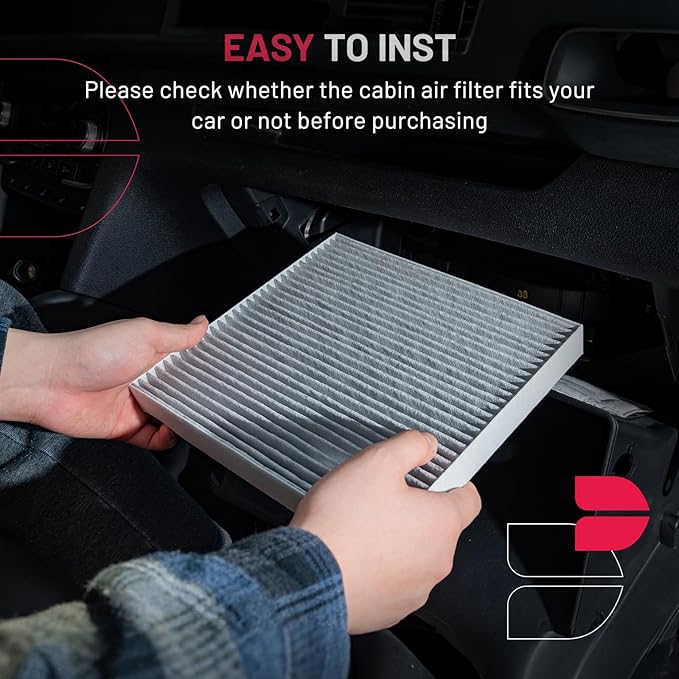 BDFHYK Cabin Air Filter with Activated Carbon Compatible with Audi A6/A6 Quattro/A7 Quattro 2012-2018, A8 Quattro/S6/S7/S8 2013-2018, RS7 2014-2018, A6/A8 Quattro 2012-2016, Replace# CF11436