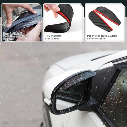 in Channel Rain Guards for 2021 2022 2023 2024 2025 Jeep Grand Cherokee L, Durable Side Wind Deflectors, Smoke Vent Window Visors Shades Shield, 4PCS