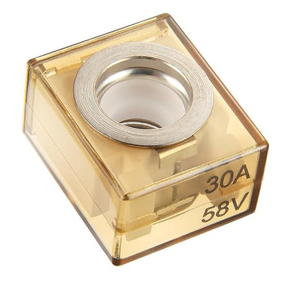 MRBF Terminal Fuse Block 30 AMP Marine Rated Battery Fuse 58V DC Max IP66 Waterproof Fuse Holder 30A