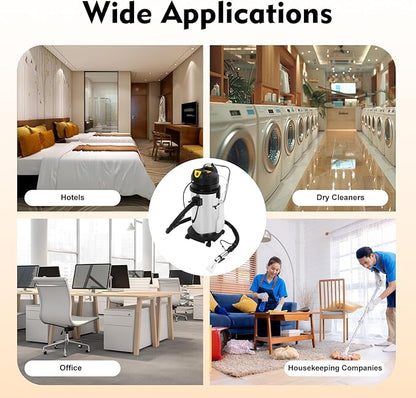 DYRABREST 40L Commercial Carpet Cleaning Machine 3 in 1 Upholstery Cleaner Machine 1000W Professional Extractor Vacuum Washing Machine for Cleaning Carpets, Sofas, Curtains, Vacuuming and Spraying