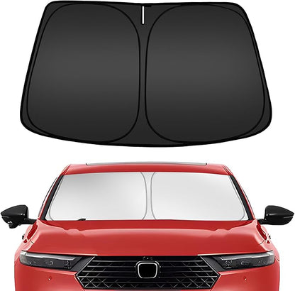 ARISMOTOR Windshield Sun Shade for Honda Accord Sedan 2018-2025, Custom Fit Foldable Front Window Sunshade Sun Visor Protector, Block UV Rays Keep Your Car Cooler