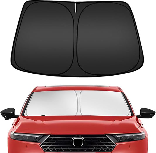 ARISMOTOR Windshield Sun Shade for Honda Accord Sedan 2018-2025, Custom Fit Foldable Front Window Sunshade Sun Visor Protector, Block UV Rays Keep Your Car Cooler