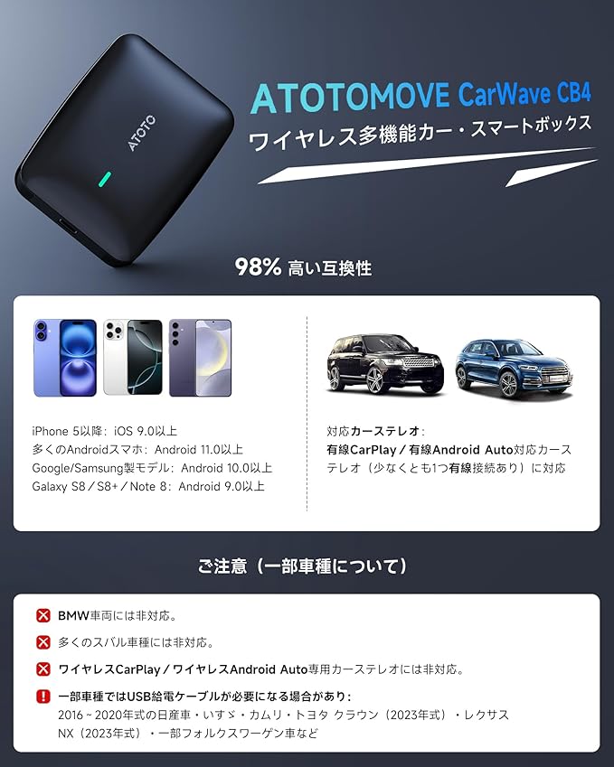 Wireless Ai Box CarPlay Adapter with OBD2 Scanner, Car Video Streaming Plug & Play Carplay Box for iPhone & Android Auto with Ai ChatGPT, Supports YouTube, Netfilx, Dual WiFi, CB4B Upgraded