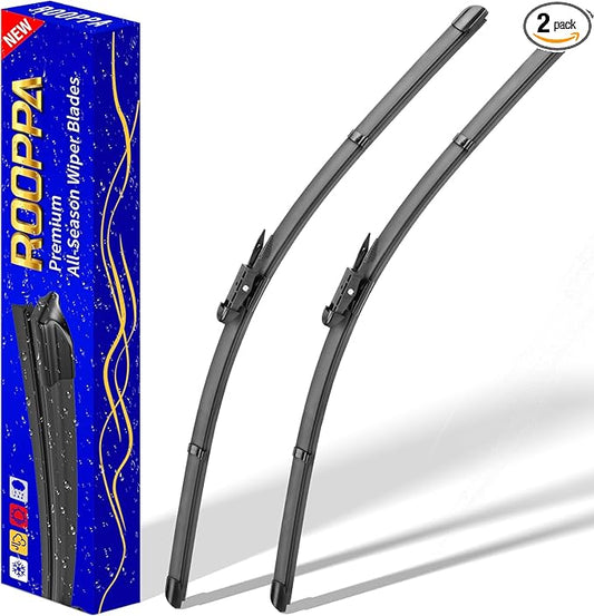 2 wipers Replacement for Toyota Tundra 2007-2020 Toyota Sequoia 2008-2020, Windshield Wiper Blades Original Equipment Replacement - 26"/23" (Set of 2) Pinch Tab