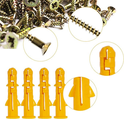 EBaokuup 6 Set Helmet Holder - Wall Mounted Motorbike Helmet Storage Rack with Mounting Screws (6 Hooks + 12 Screws)