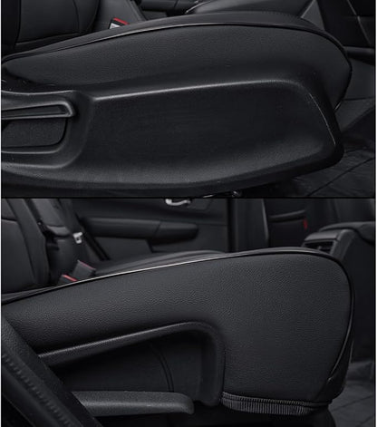 EKR Sportage Seat Covers Custom Fit for KIA Sportage Hybrid EX/SX Prestige & Plug-in Hybrid X-Line/X-Line Prestige 2023-2026 Leather Car Seat Cover Full Set-Faux Leather(Black)