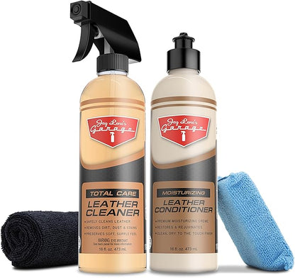 Jay Leno's Garage Leather Treatment Kit