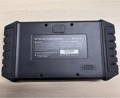 2025 FOXWELL NT716 OBD2 Scanner Bidirectional Control 9+ Resets Scan Tool ABS SRS Transmission Engine Diagnostic Code Reader WiFi Update Injector Coding/D-P-F/BMS/ABS Bleed/Oil/EPB/TPMS/SAS/Throttle