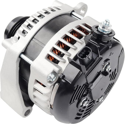 EZEXPREZE Alternator Fit for 2014-18 GMC Sierra and Chevy Silverado 1500, 2015-20 Chevy Suburban Tahoe GMC Yukon Cadillac Escalade - Replaces for 22949467 1042106870 84143540 170 Amp 12V