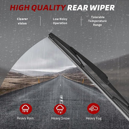 OTUAYAUTO Premium Windshield Wiper Blades - Replacement for Toyota Prius 2016-2023 - Precision Fit, All-Weather Performance, Front and Rear Wiper Blades, Top Lock - 28"+16"+16" (Pack of 3)