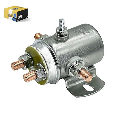 240-01009 Winch Motor Golf Cart Solenoid Compatible with/Replacement for 5 Term 12 Volt Hd 15-301, 15-338, 15-341, SBD4201, SBD4201D, SBD4201E, SBD4202D 440003, 440110
