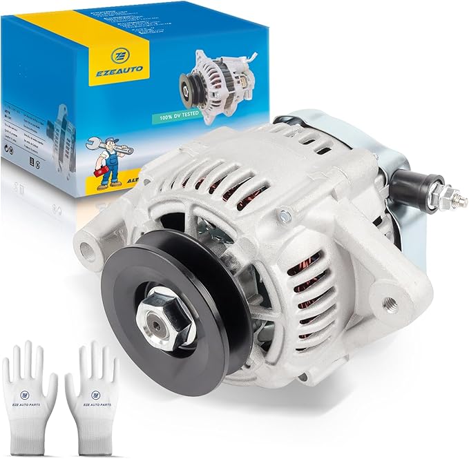 Ezexpreze For Mini One Wire Alternator Replacement for GM 1 Wire SBC BBC For Chevy Race 87-92,12180-SEN, 1-2119-11ND