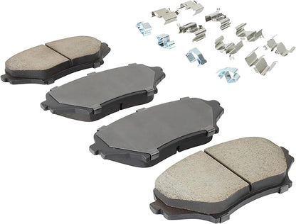 Premium Ceramic Front Brake Pads (1001-1179C) Compatible with Mazda MX-5 2006-2008, Mazda MX-5 Miata 2006-2015