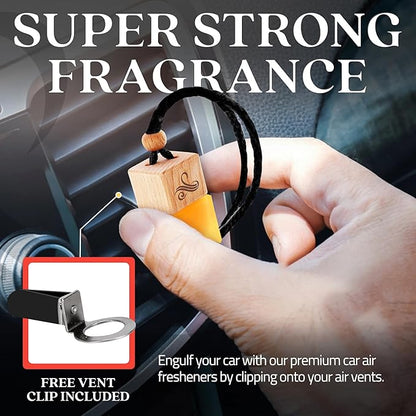 One Million Car Air Freshener for Men | Automotive Air Fresheners with Vent Clip | Strong Car Perfume with Odour Eliminating Technology | Long Lasting Air Freshener by Perfa