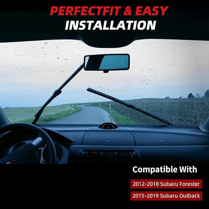 OTUAYAUTO Premium Windshield Wiper Blades - Replacement for Subaru Forester 12-18, Outback 15-19 - Precision Fit, All-Weather Performance, Front and Rear Wiper Blades, U Hook - 26"+17"+14" (Pack of 3)