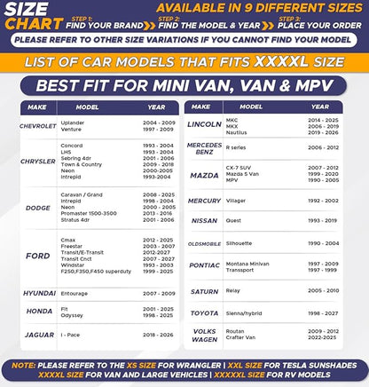 EcoNour Foldable Sunshade for Car Windshield | Dashboard Shield for Your Vehicle | Auto Window Shades for UV Rays and Sun Screen Protection | XXXX-Large (75 inches x 37 inches)