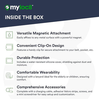GPS Tracker for Vehicles with Magnet– 4G LTE Real-Time Location Device with App, Built-in SIM, 14-Day Battery – Anti-Theft GPS Tracker for Car, Motorcycle, Scooter, Bike - 4-Mo Subscription Incl