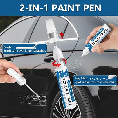 Phytonic Blue Metallic (C1M) Touch Up Paint for BMW-Exact Match 2 in 1 touchup Paint Pen for Chips and Nicks Repair Car Paint Scratch Repair Kit