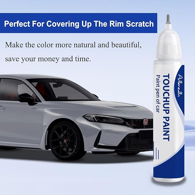 Sonic Gray Pearl(NH-877P) Touch Up Paint for Honda-Exact Match–Chips and Nicks Car Paint Scratch Repair Kit Automotive Paint Pen for CR-V/CIVIC/Accord/HR-V/Pilot/Odyssey/Ridgeline/Passport