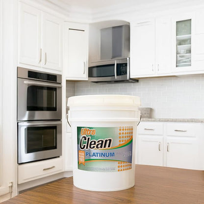 Ultra Clean Platinum Multipurpose Cleaner, Non-Abrasive and Bleach-Free, for Kitchen Counters, Bathroom Floors and Garage Spaces, Citrus, 5 Gallons