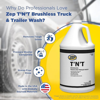Zep TNT Truck and Trailer Wash - 55 Gallon (1 Drum) 37685