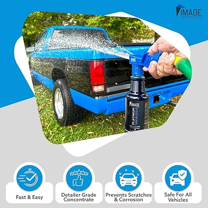Image Wash Products - 16oz Platinum Wash Car Soap – Car Wash Foam Soap for Foam Cannon & Pressure Washer | High Gloss RV/Truck Wash Soap | Bubble Gum Scent, Detailer Grade Car Soap