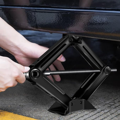 Scissor Jack Car Jack Car Scissor Jack with Hand Crank Portable Repair Tool- 2 Ton/ 4.2-15 Inch(2 Pack)