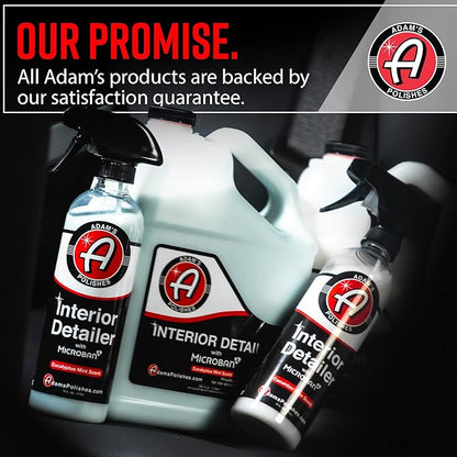 Adam's Polishes Interior Detailer Gallon (Sweet Almond) - Total Car Interior Cleaner, Protectant & Dressing | All Purpose Cleaner & Leather Conditioner | Vinyl, Dashboard, Screen, Seat Cleaner & More