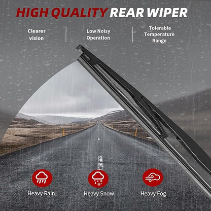 OTUAYAUTO Premium Windshield Wiper Blades - Replacement for Subaru Ascent 2019-2023 - Precision Fit, All-Weather Performance, Front and Rear Wiper Blades, Top Lock - 26"+20"+14" (Pack of 3)