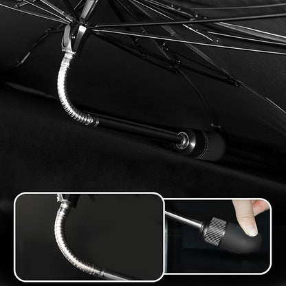 Umbrella Sunshade for Chevy Traverse Accessories 2024 2025, Foldable Windshield Cover Sun Shade Umbrella Visor with UV Block Windshield and Heat Insulation (for Chevy Traverse 2024-2025)